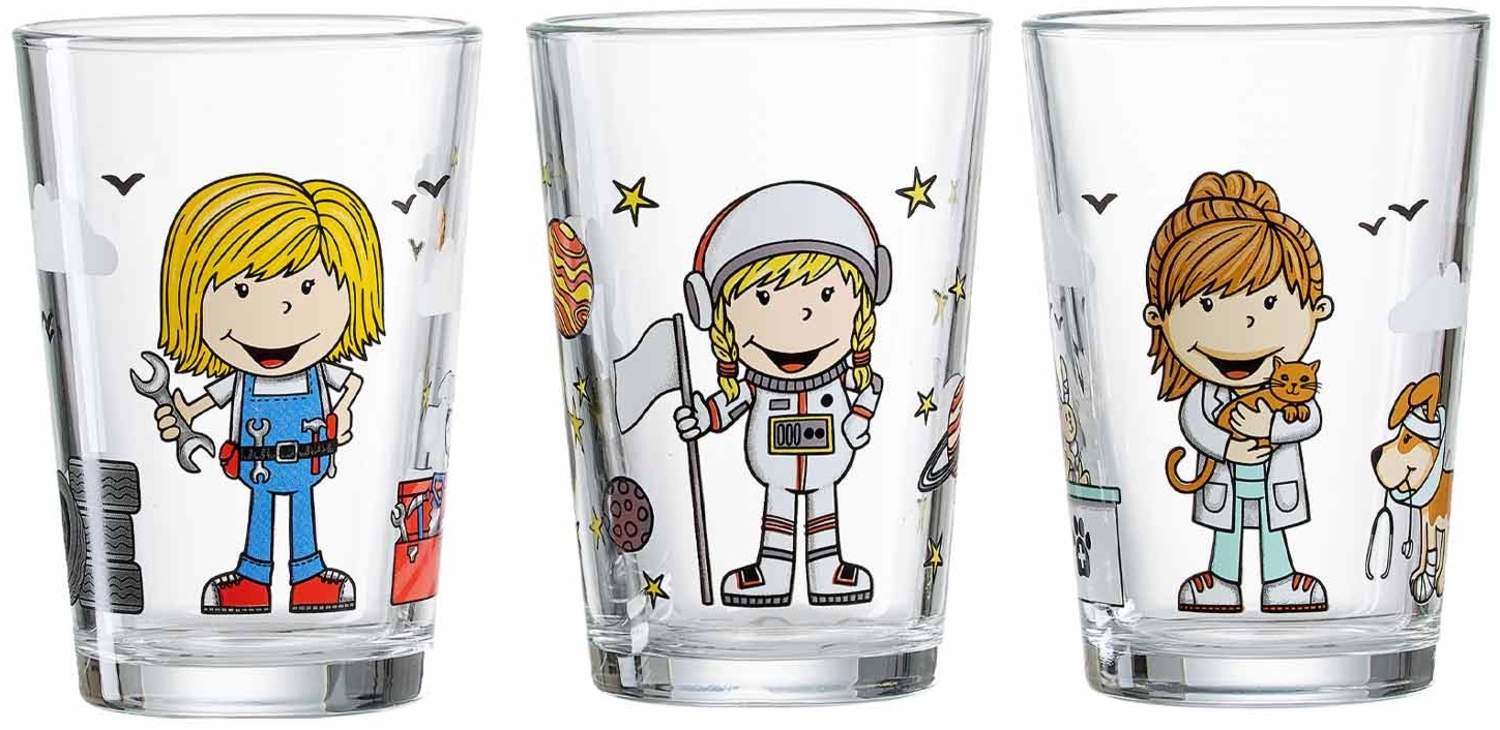 Ritzenhoff & Breker 1x BERUFE Kinderbecher Set Mädchen 3-teilig Bild 1