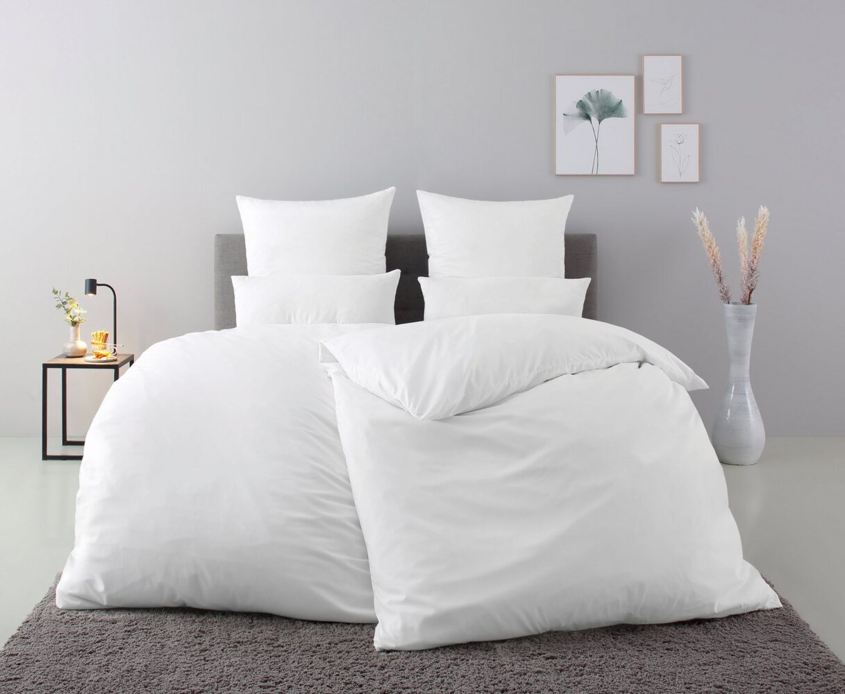 my home Bettwäsche Desner, Microfaser, 3 teilig, Premium Qualität, 100 % Polyester, sehr weich, uni, ab 135x200 cm Bild 1