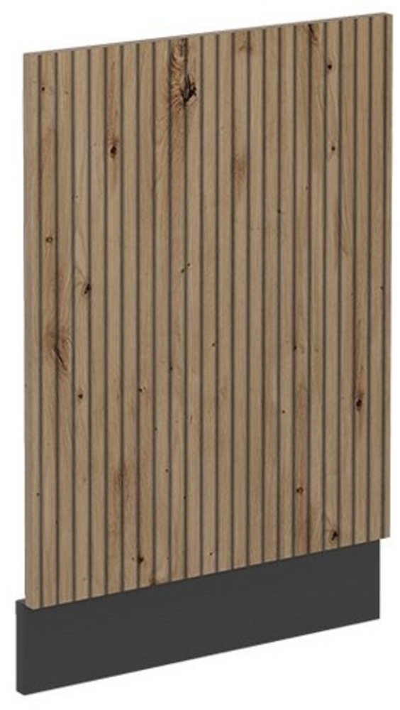 Vicco Frontblende R-Line, Artisan-Eiche/Anthrazit, 45 cm ohne Arbeitsplatte Bild 1