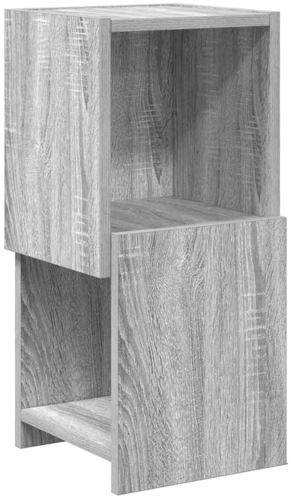vidaXL Eckschrank Weiß 25,5 x 25 x 55 cm Holzwerkstoff 889826 Bild 1