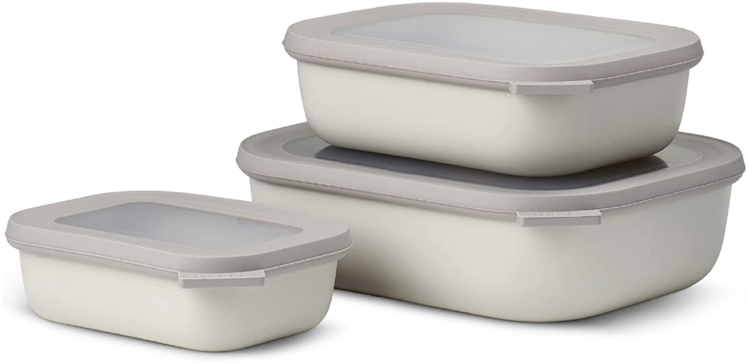 Mepal Cirqula Multi Bowl Nordic White Multischüssel 3er-Set 500+1000+2000 ml Bild 1