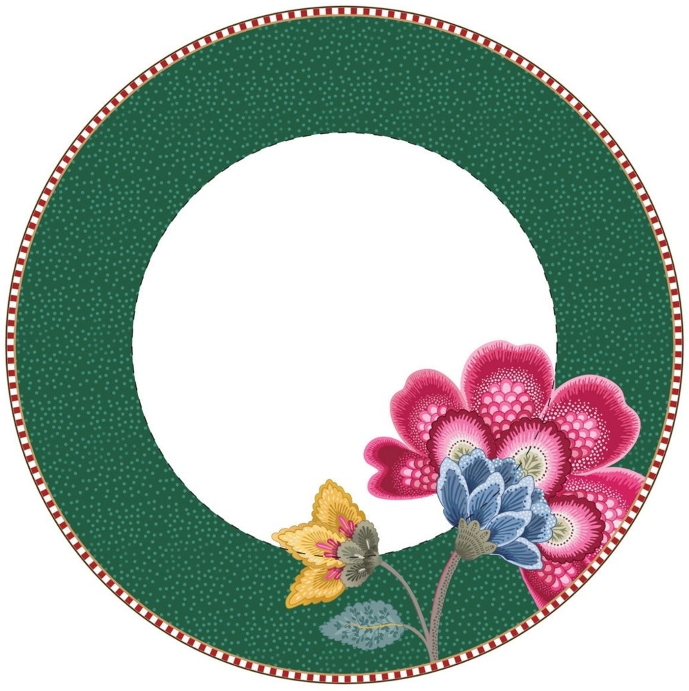 PiP Studio Frühstücksteller Fantasy Green Frühstücksteller 21cm Bild 1