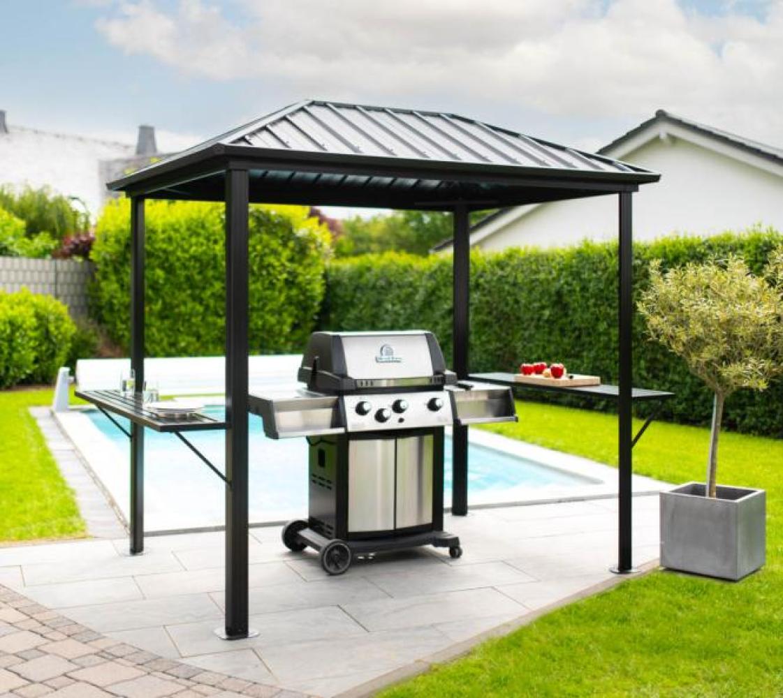 Sojag Metall Grillpavillon Dakota | Anthrazit | 178x243x246 cm Bild 1