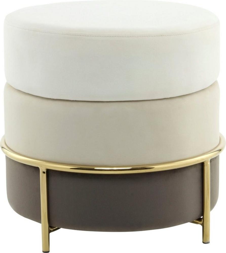 Hocker Matilda 125 Creme Bild 1