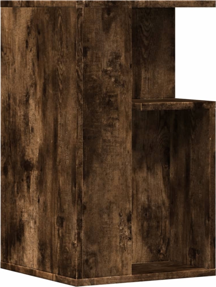vidaXL Beistelltisch Räuchereiche 35x35x60 cm Holzwerkstoff 840741 Bild 1