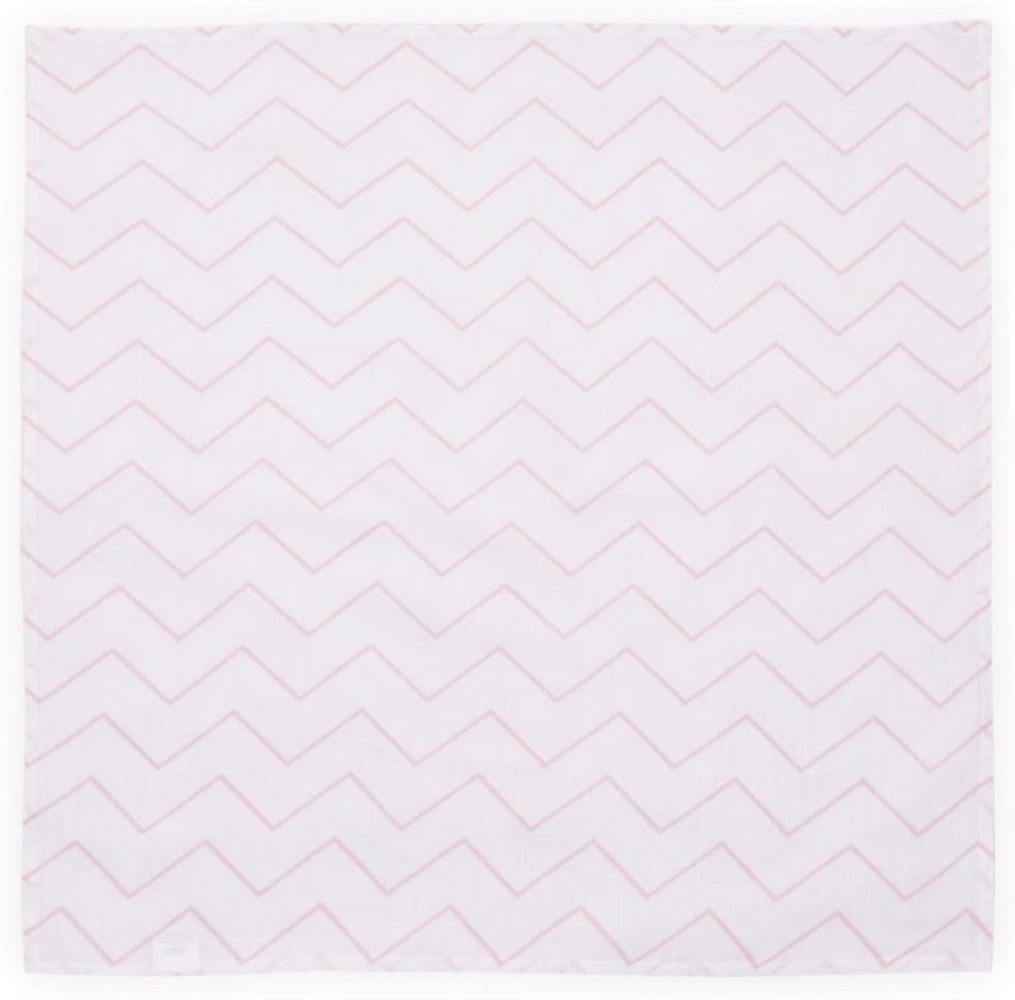 Lorelli Wickeldecke, Babydecke Musselin Baumwolle, Größe 80x80 cm, ab Geburt rosa Bild 1