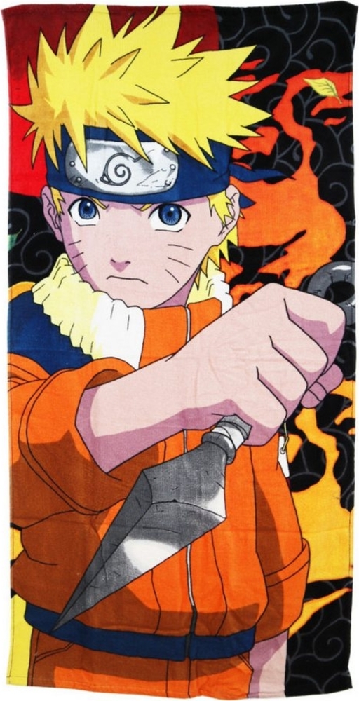 Naruto Strandtuch Anime Naruto Shippuden Badetuch XL 70x140 100% Baumwolle Bild 1