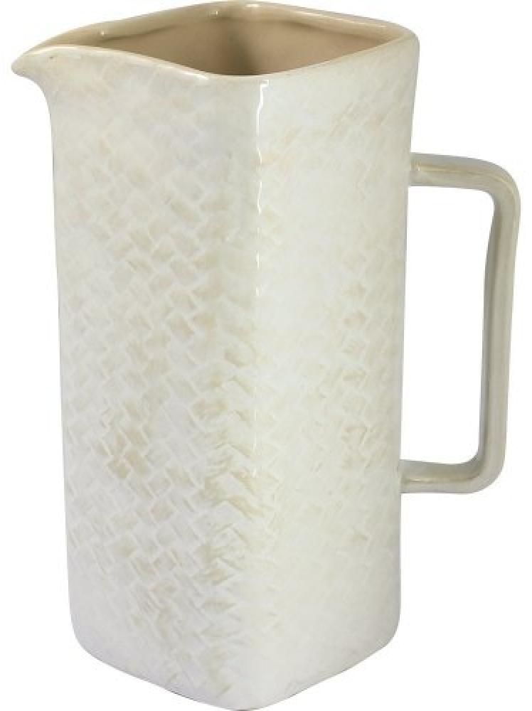 Greengate Krug Woven Off White (22,5cm) CERJUGNWOV0202 Bild 1