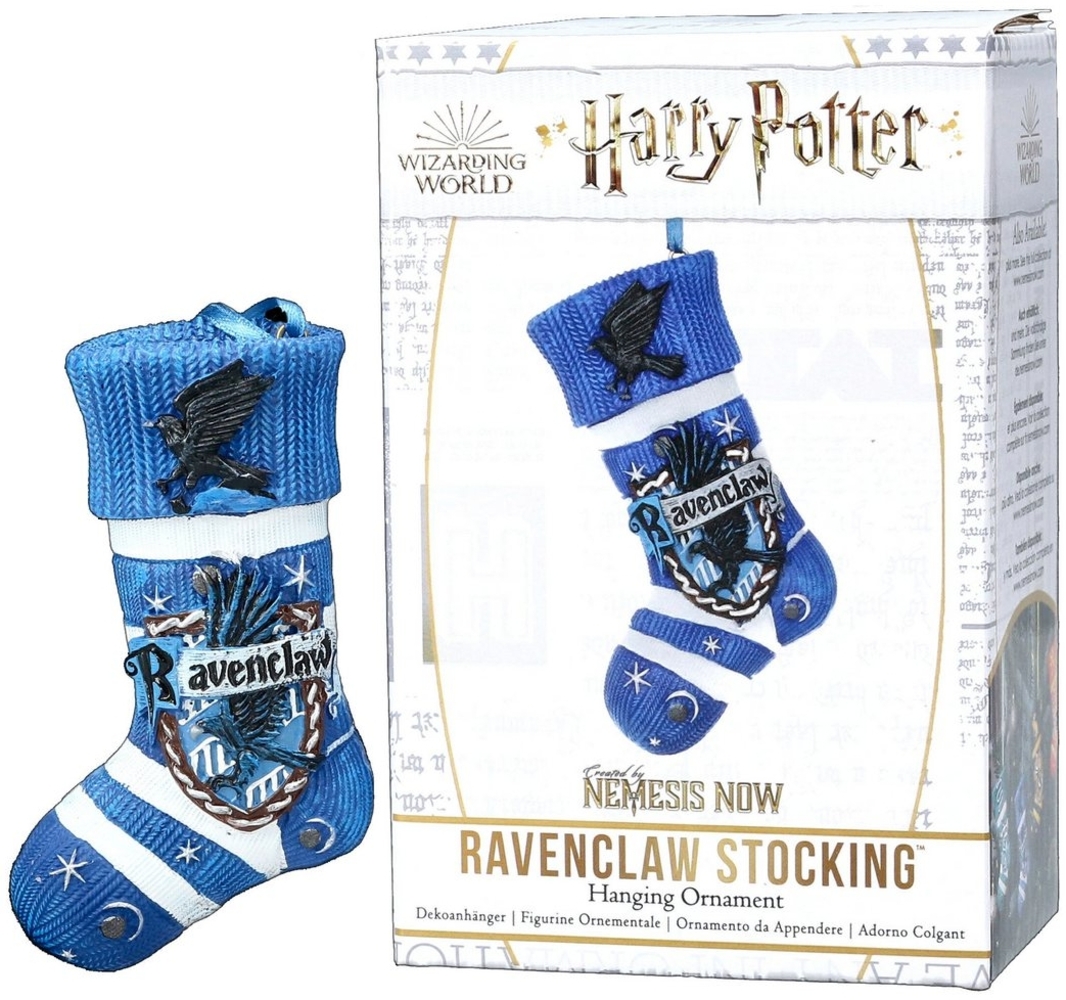 Figuren Shop GmbH Christbaumschmuck Christbaumschmuck - Harry Potter Ravenclaw Socke - Weihnachtsbaum (1-tlg) Bild 1