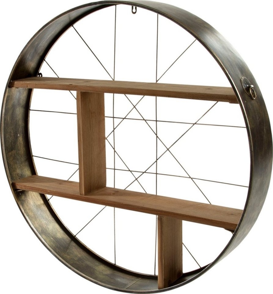 Myflair Möbel & Accessoires Deko-Wandregal Graeco, Industrial, Modern, Braun Bild 1