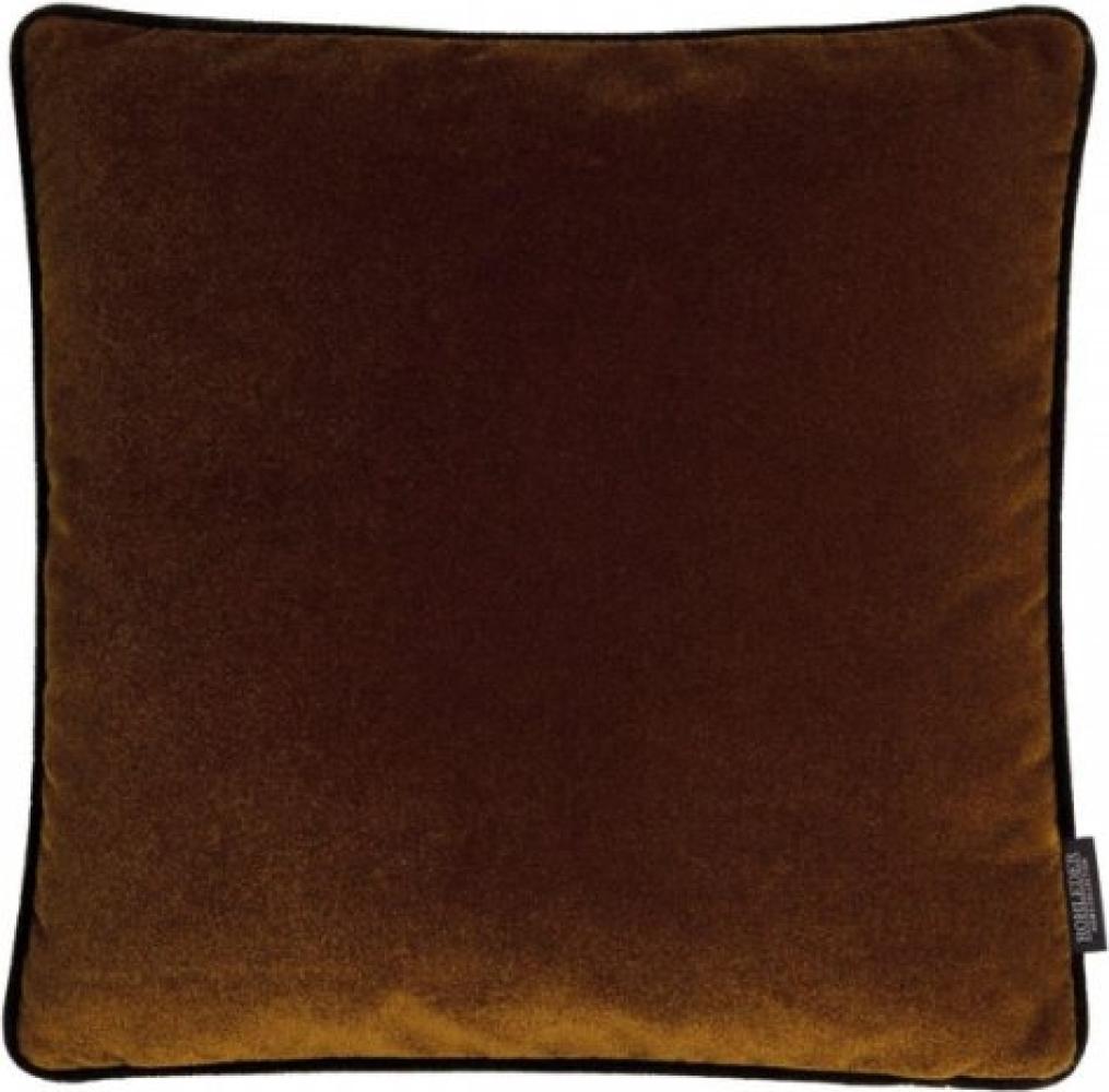 Rohleder Kissenhülle Samt Cloud Caramel Braun (40x40 cm) 00610-0052-040040-01 Bild 1