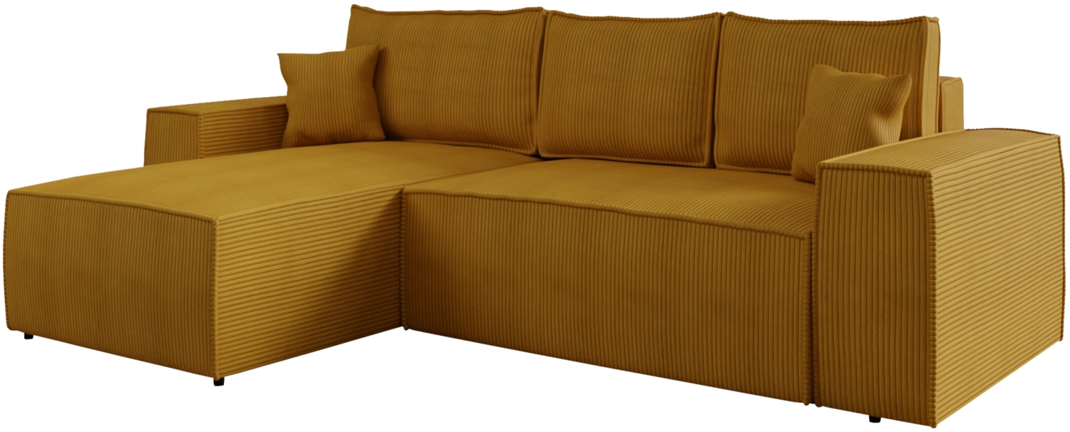 Ecksofa Magerio L Cord (Farbe: Poso 01, Seite: Links) Bild 1