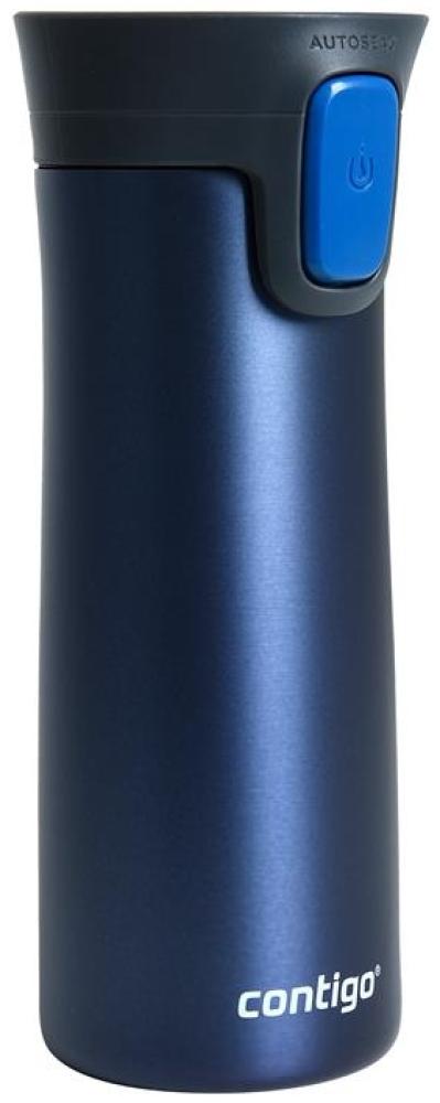 Contigo Pinnacle Thermobecher Kaffeebecher 420 ml Isolierbecher ToGo Becher Blau Bild 1