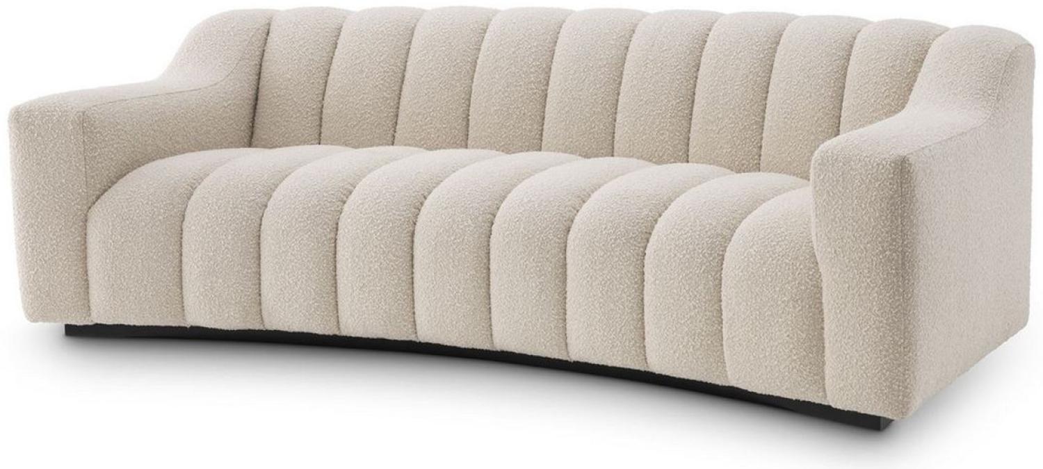 EICHHOLTZ Sofa Kelly S Bouclè Cream Bild 1