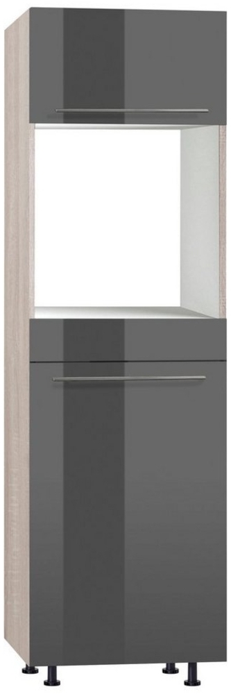 OPTIFIT Backofenumbauschrank Bern 60 cm breit, 212 cm hoch, mit höhenverstellbaren Stellfüßen Bild 1