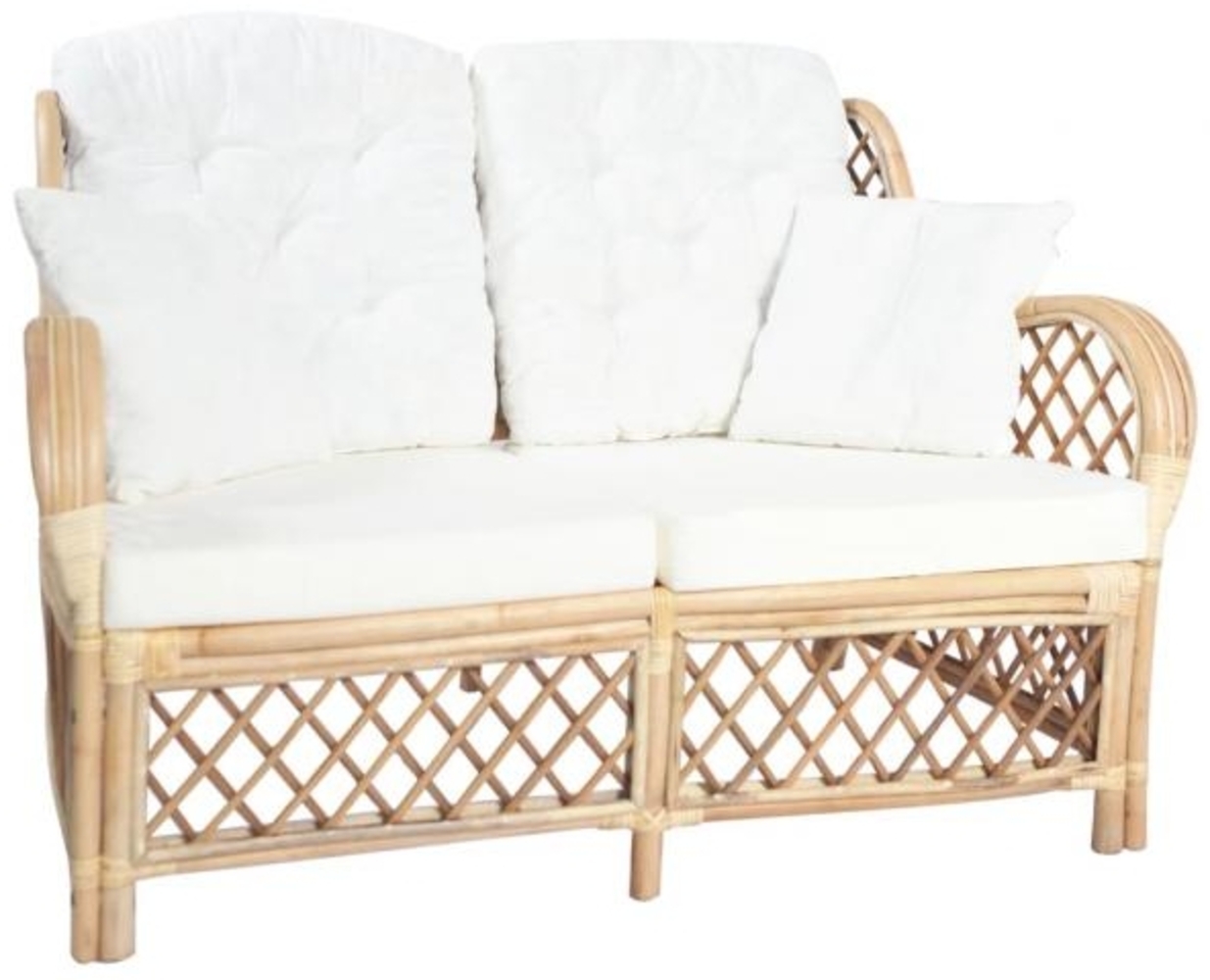 vidaXL 2-Sitzer-Sofa Rattan 325472 Bild 1