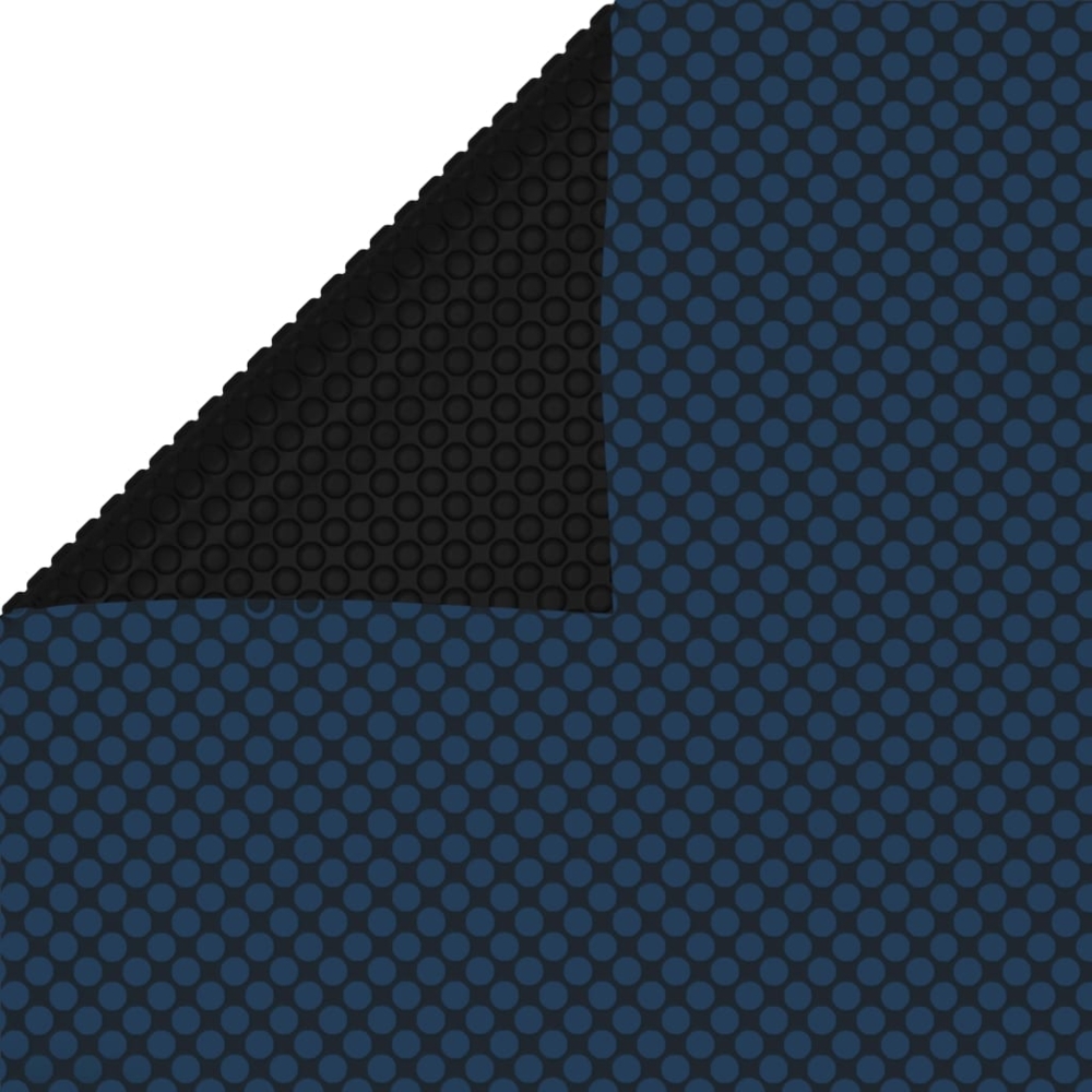 vidaXL Treibende Pool-Solarplane PE 450x220 cm Schwarz und Blau 92983 Bild 1