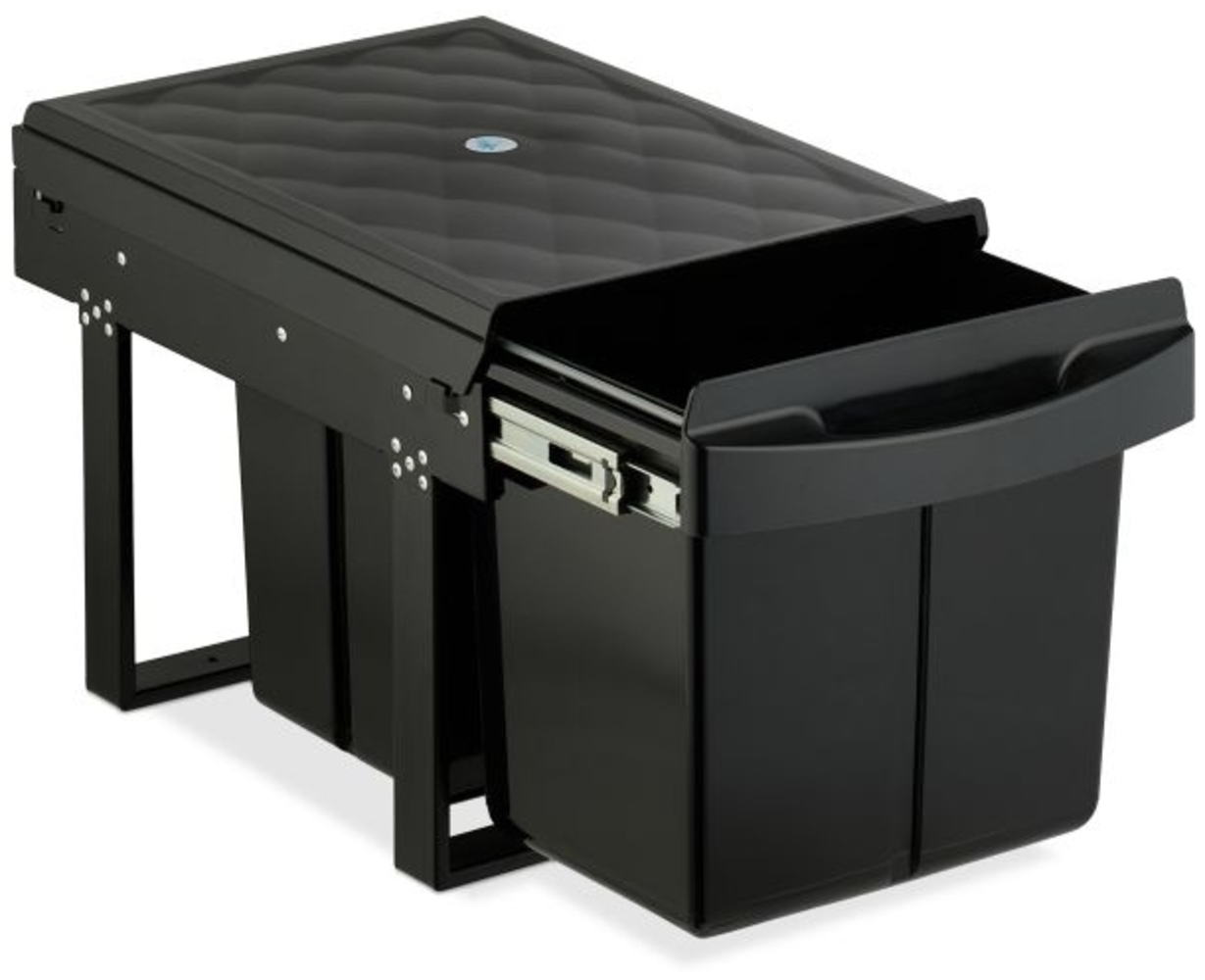 Schwarzer Einbaumülleimer 10050787_1718 Bild 1