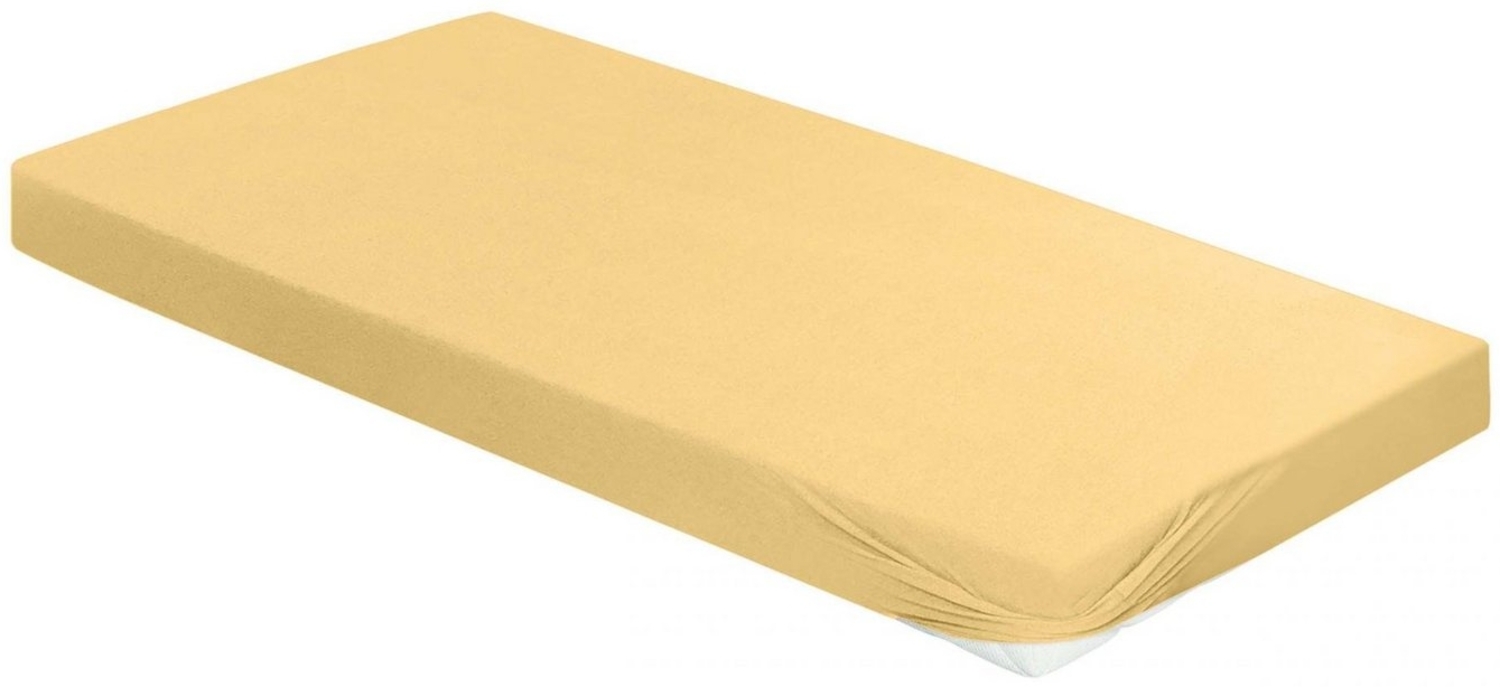 Irisette Frottier-Stretch Betttuch Orion 0009 hafer 120x200 cm 9-42 hafer Bild 1