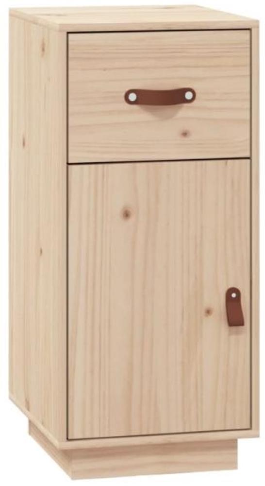 Sideboard 34 x 40 x 75 cm Massivholz Kiefer [820122] Bild 1