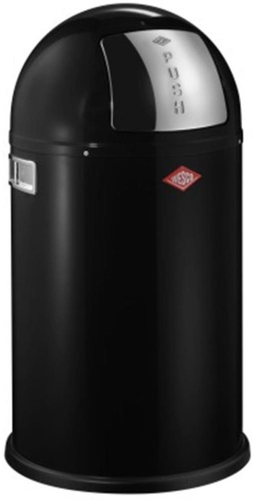 Wesco 'Pushboy' Mülleimer, schwarz, 50 L Bild 1