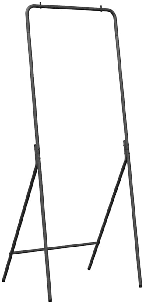 vidaXL Kleiderständer Schwarz 60 x 53 x 155 cm Stahl 868475 Bild 1