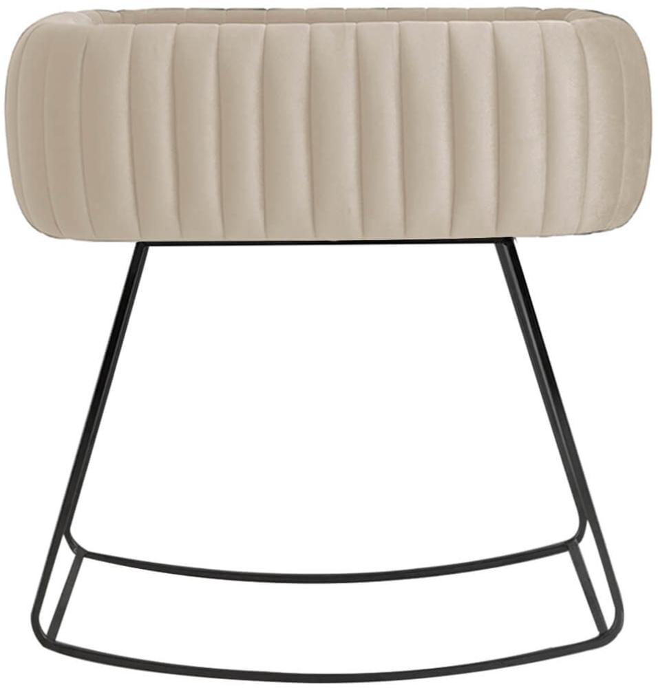 Cornella | Babywiege-Beige Black Bild 1