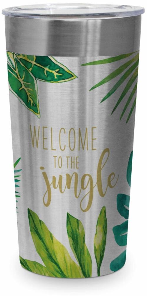 PPD Jungle Steel Travel Mug, Thermobecher, Coffee To Go, Thermo Becher, Isobecher, 430 ml, 604386 Bild 1