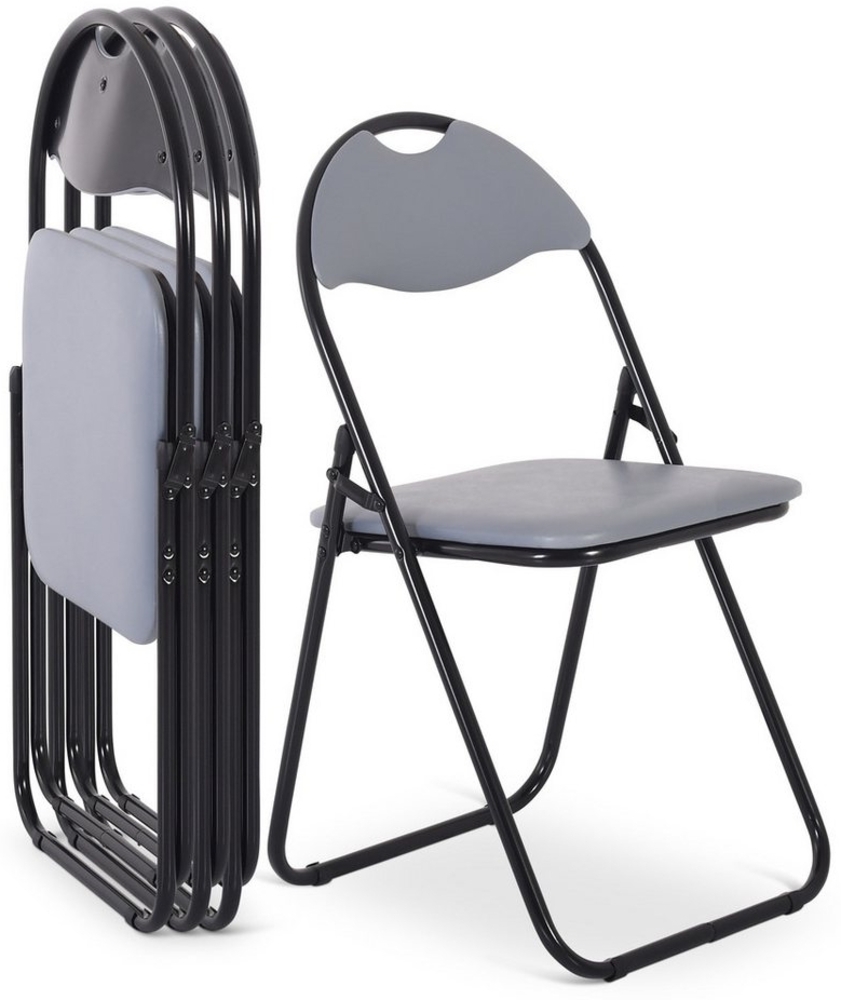 Raburg Klappstuhl Gästestuhl-Set zum Klappen, gepolstert, Metallgestell, Paul (Set, 4 St), bis 100 kg belastbar, für Gäste, Büro, Event & Party Bild 1