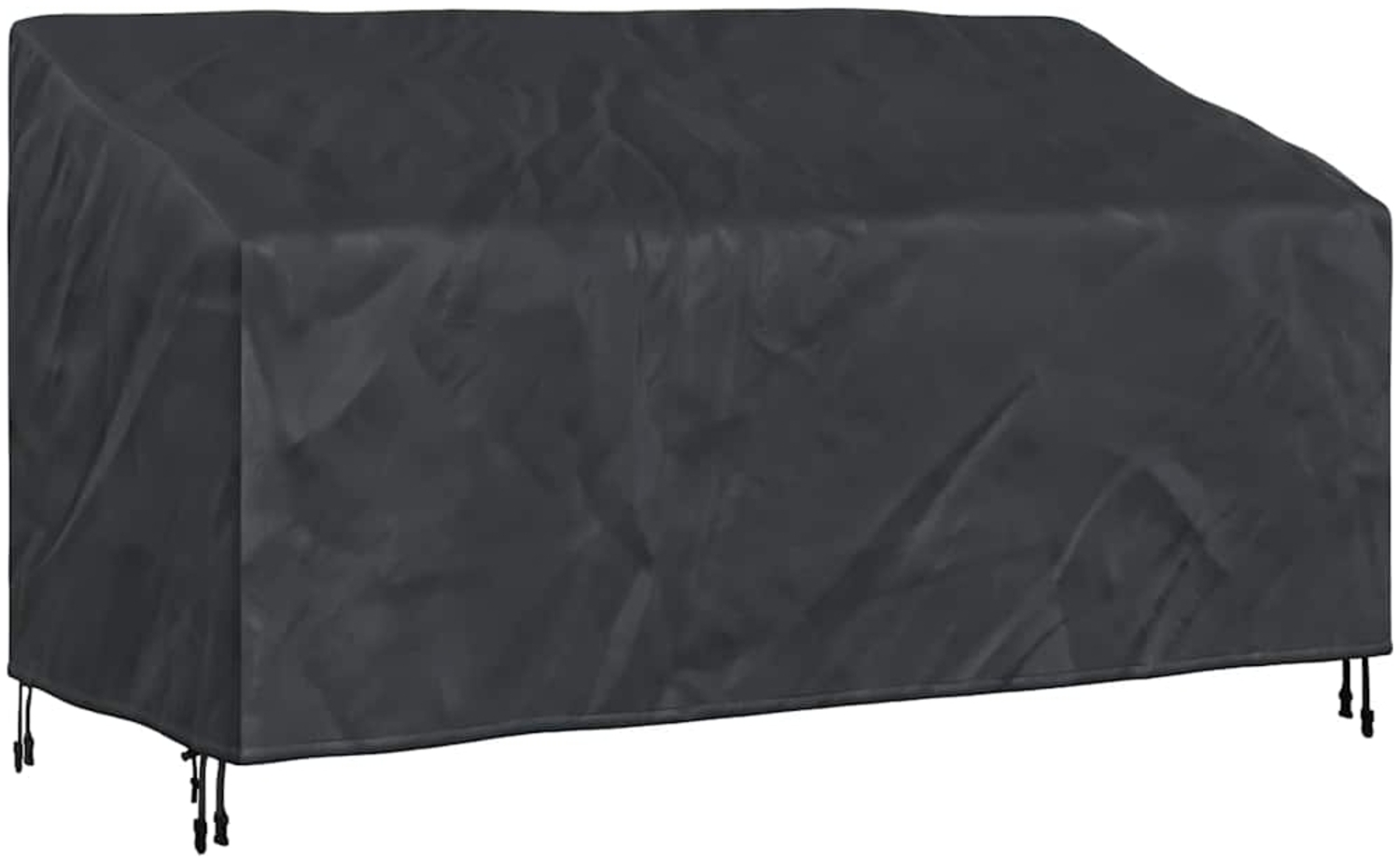 vidaXL Abdeckung für Gartenbank 205 x 85 x 65 / 94 cm 420D-Gewebe 4105958 Bild 1