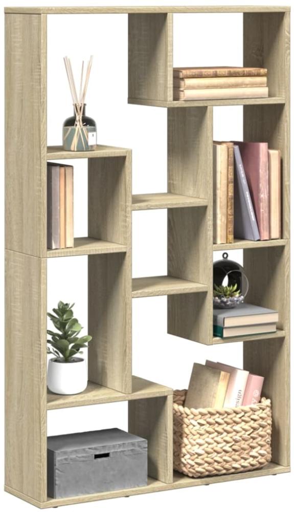 vidaXL Bücherregal Sonoma-Eiche 72x20x120 cm Holzwerkstoff 858158 Bild 1