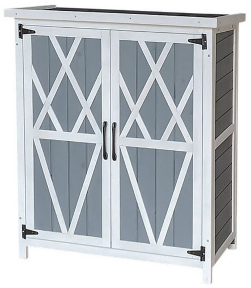HOME DELUXE Gartenschrank aus Holz YANA - M Bild 1