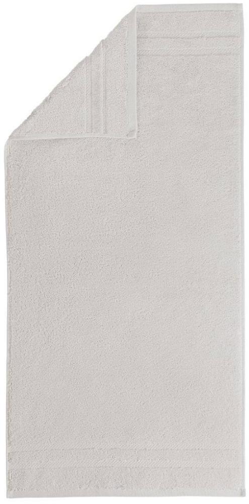 Micro Touch Waschhandschuh 16x21cm hellgrau 550g/m² 100% Baumwolle Bild 1