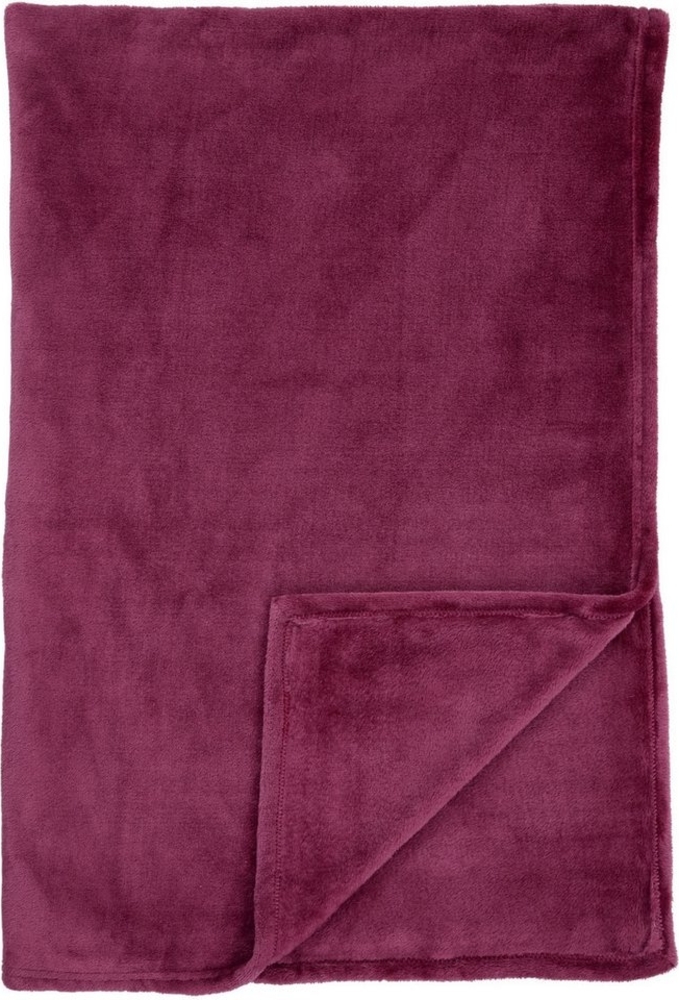 Schiesser Wohndecke Mia - Velvet Soft - 150 x 200 cm - Dunkelgrau Bild 1