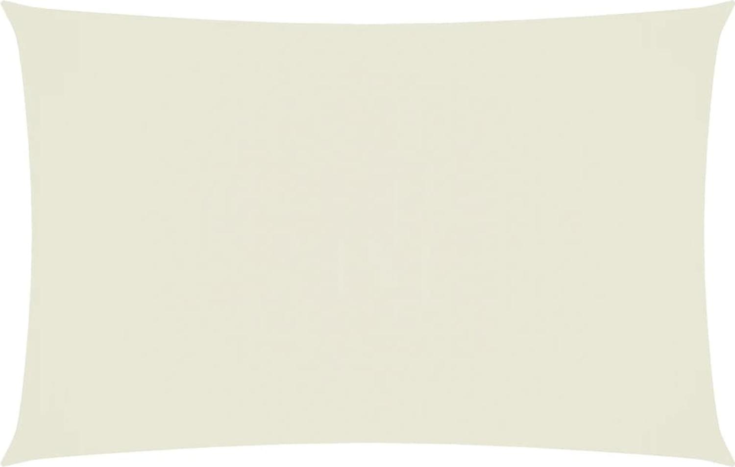 vidaXL Sonnensegel Oxford-Gewebe Rechteckig 4x7 m Creme 135218 Bild 1
