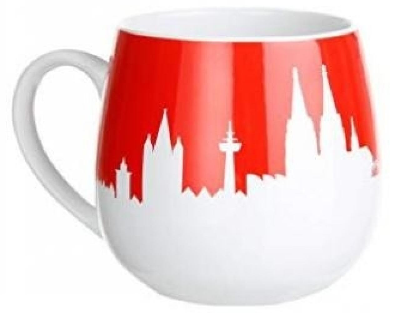 Kuschelbecher "Kölner Skyline" Bild 1