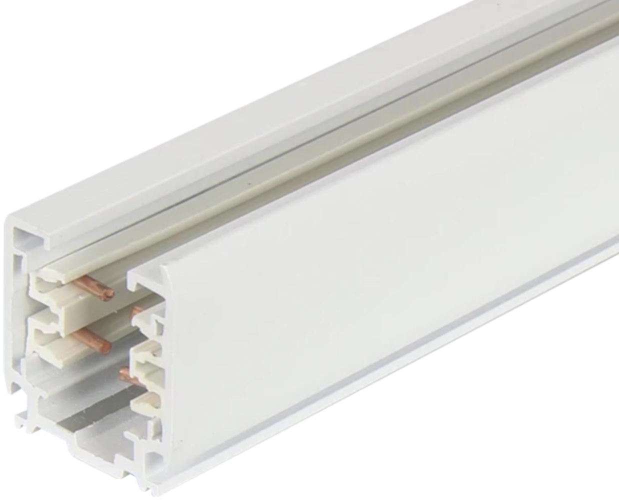 LUMICANTO 3-Phasen-Stromschiene Aluminium | 220-240V | 1m, Weiß Bild 1