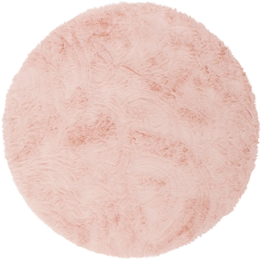 Pergamon Fellteppich Luxus Super Soft Fellteppich Aspen Rund Meliert, Rund, Höhe: 50 mm Bild 1