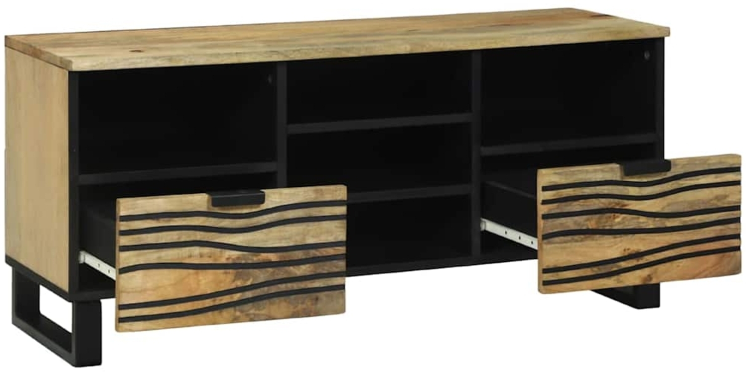 vidaXL TV-Einheiten Braun 100 x 33 x 46 cm Holzwerkstoff 4017954 Bild 1