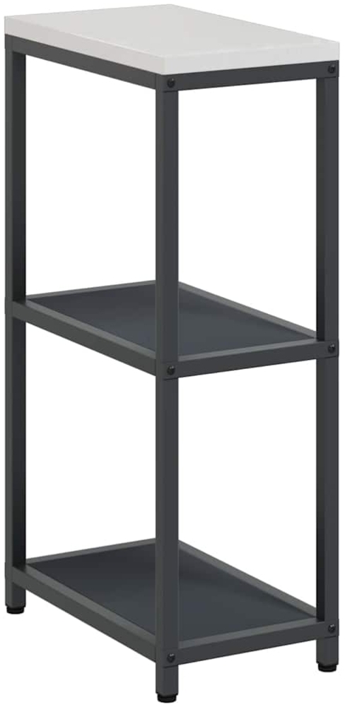 vidaXL Küchenlageregal mit Regal mit Speicher Anthrazit Stahl 874977 Bild 1