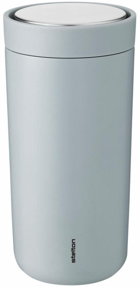 Stelton To Go Click Becher, Trinkbecher, Cup, Edelstahl, Kunststoff, Cloud, 400 ml, 685-27 Bild 1