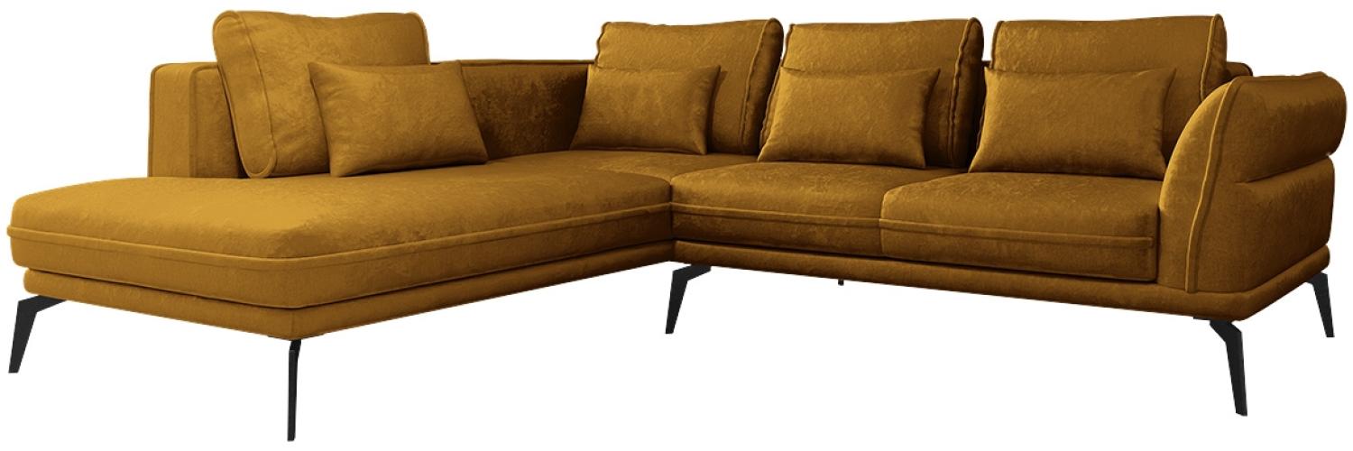 Ecksofa Bakira (Farbe: Monolith 48, Seite: Links OT-2R) Bild 1