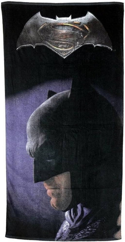 United Labels® Badetuch BATMAN, Super Helden / Duschtuch - Kinder Strandtuch, (1-St), tolle Gechenkidee für Kinder Bild 1