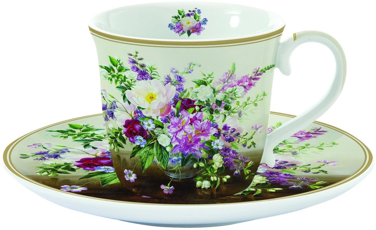 Easy Life 2 Espresso Tasse Set, Porzellan, Mehrfarbig, 13 x 13 x 10 cm Bild 1