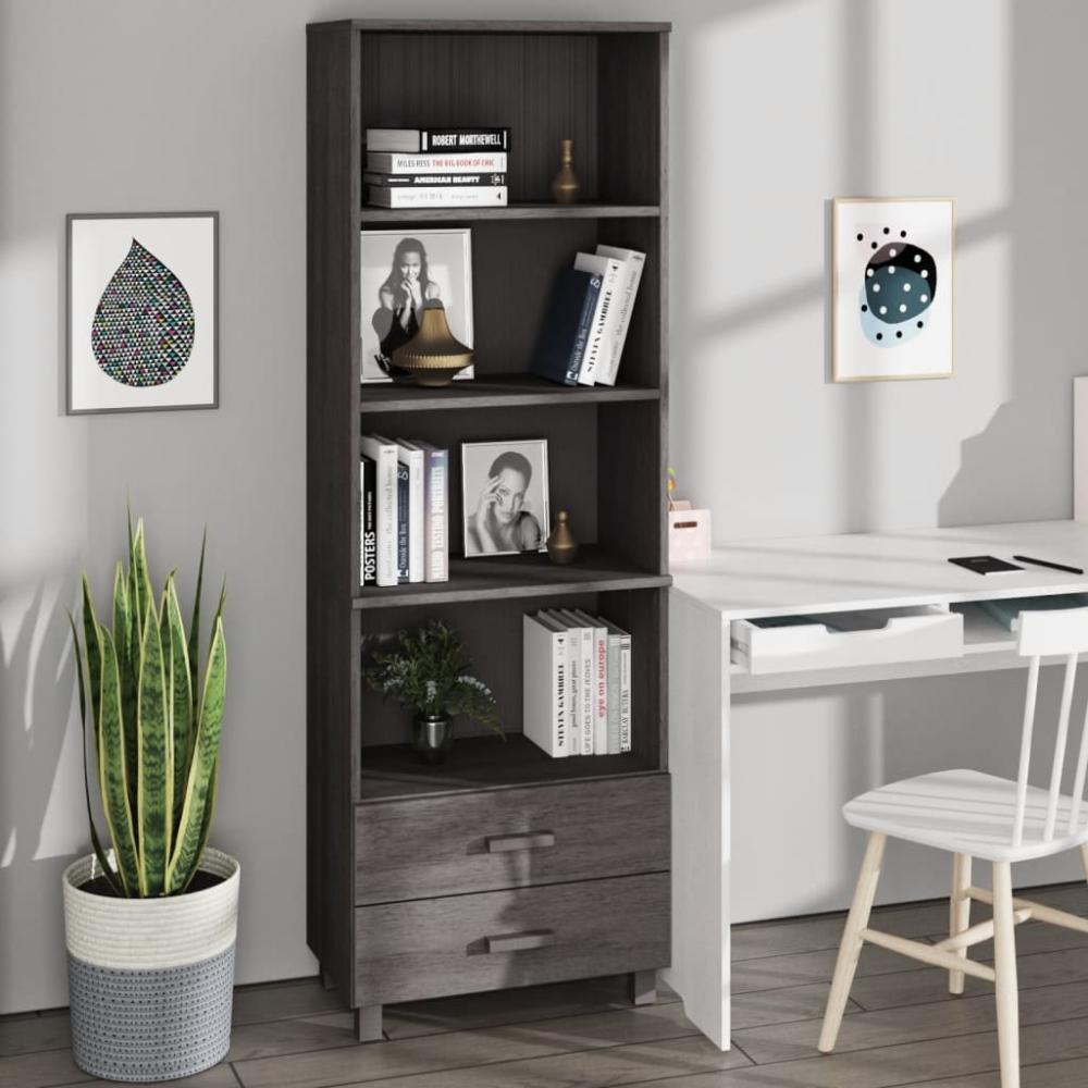 Regal >3014468< (B/H/T 60 x 180 x 35 cm) in Hellgrau - 60 x 180 x 35 (BxHxT) Bild 1