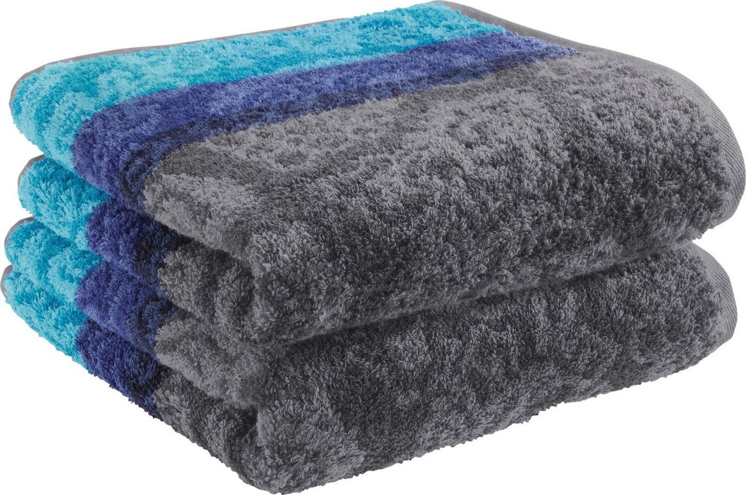 Erwin Müller Handtuch Handtuch "Paisley" 2er-Pack, Frottier (2-St), Walk-Frottier Walk-Frottier Paisley Bild 1