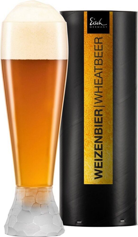 Eisch Weizenbierglas Hamilton, Weizenglas, Bierglas, Kristallglas, Matt, 650 ml, 78151480 Bild 1