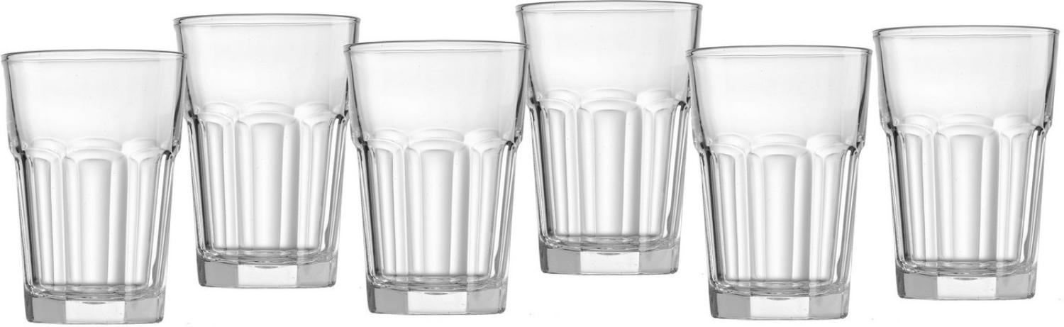 Ritzenhoff & Breker Gläser-Set Riad, Glas, Facetten-Optik, 6-teilig Bild 1