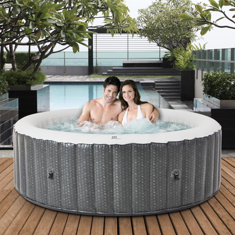 6 Personen Whirlpool aufblasbar MSPA OTTOMAN Outdoor Garten Massage Pool Bild 1