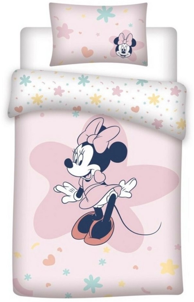 AY!Max Babybettwäsche Disney Bettwäsche Minnie Mouse Babybettwäsche 100 x 135 cm Bild 1